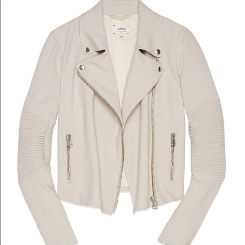 Wilfred Silk Moto Jacket